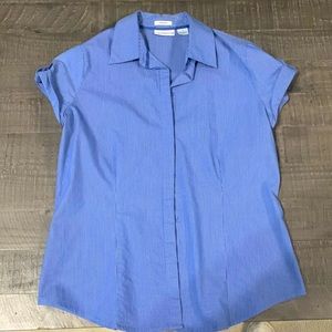 Blue and white striped Liz Claiborne size SM